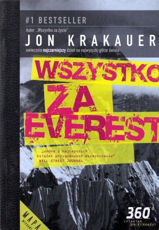 Wszystko za Everest - Jon Krakauer [KSIĄŻKA]