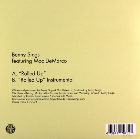 Benny Sings And Mac Demarco: Rolled Up [Winyl]