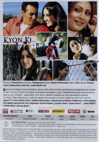 Kyon Ki - Miłość to przeznaczenie [DVD]