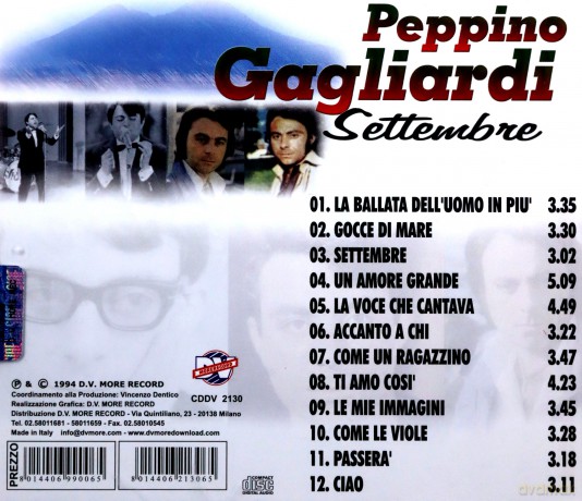 Peppino Gagliardi: Settembre [CD]