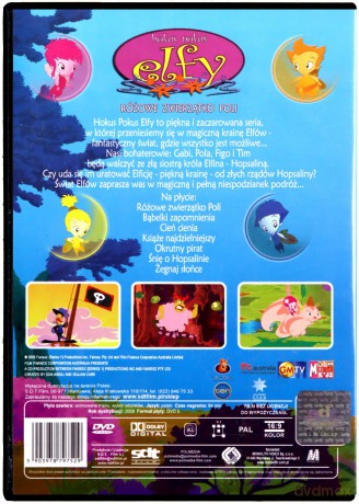 Hokus Pokus Elfy cz. 4 Różowe zwierzątko Poli [DVD]
