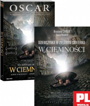 W ciemności / Dziewczynka w zielonym sweterku Pakiet [DVD]+[2xKSIĄŻKA]