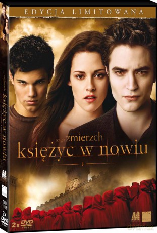Zmierzch 2: Księżyc w nowiu edycja limitowana (digipack) [2DVD]+[KARTY]+[PLAKAT]