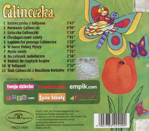 Calineczka - Bajka muzyczna [CD]