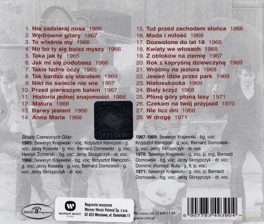 Czerwone Gitary: Największe przeboje vol.1 [CD]