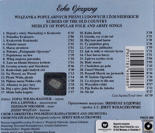 Echa Ojczyzny [CD]