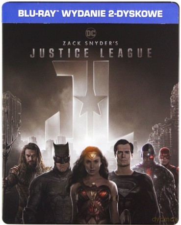 Liga Sprawiedliwości Zacka Snydera (steelbook) [2xBlu-Ray]