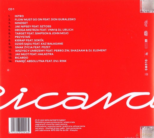 Peja/Slums Attack: Ricardo [CD]