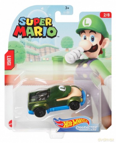 Pojazd Samochodziki z gier Luigi