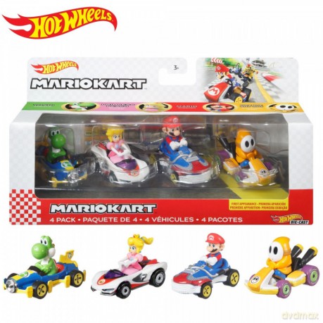 Zestaw pojazdów Mario Kart 4-pak
