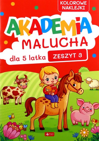 Akademia malucha dla 5-latka. Zeszyt 3 [KSIĄŻKA]