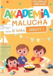 Akademia malucha dla 6-latka. Zeszyt 1 [KSIĄŻKA]