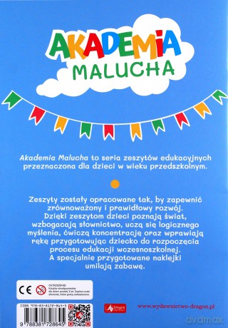 Akademia malucha. 2-latek ćwiczy spostrzegawczość [KSIĄŻKA]