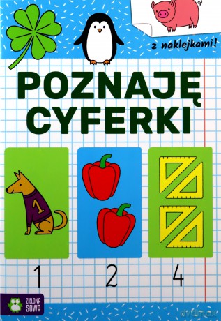 Akademia przedszkolaka. Poznaję cyferki [KSIĄŻKA]