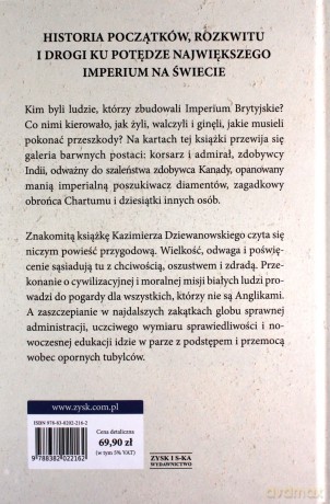 Brzemię białego człowieka. Jak zbudowano Imperium Brytyjskie - Kazimierz Dziewanowski [KSIĄŻKA]