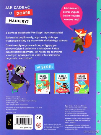 Dobre maniery. Dobre maniery na co dzień - Patrycja Wojtkowiak-Skóra [KSIĄŻKA]