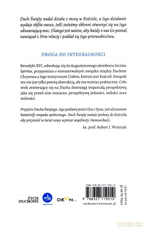 Duch Święty Tchnienie życia Kościoła - Benedykt XVI [KSIĄŻKA]