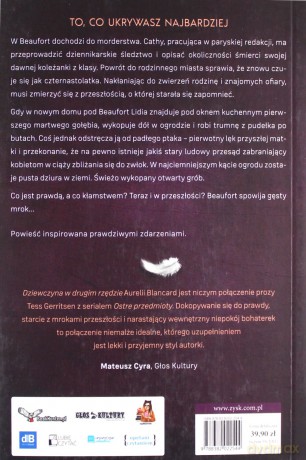Dziewczyna w drugim rzędzie - Aurelia Blancard [KSIĄŻKA]