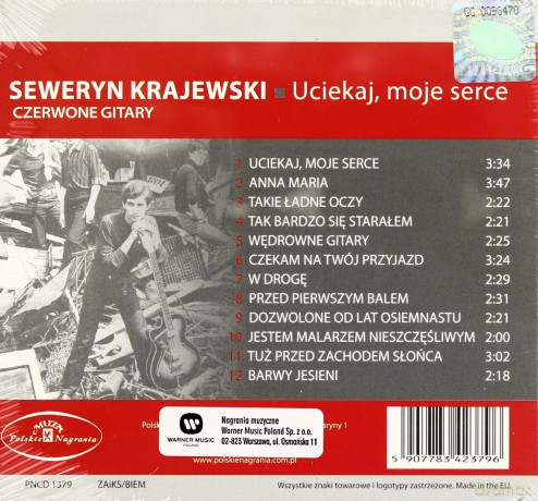 Seweryn Krajewski: Uciekaj moje serce (digipack) [CD]