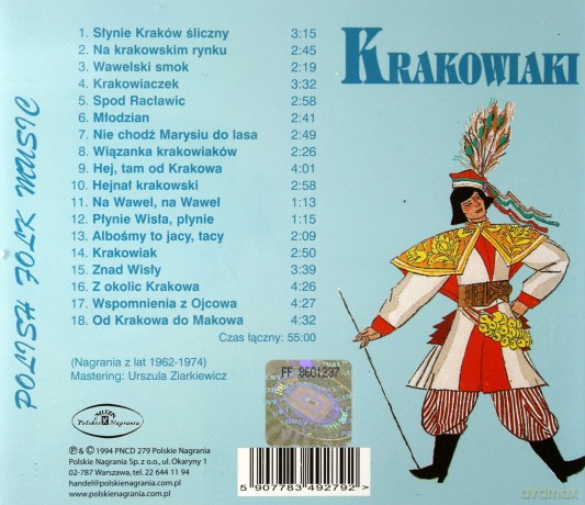 Polish Folk Music: Krakowiaki [CD]