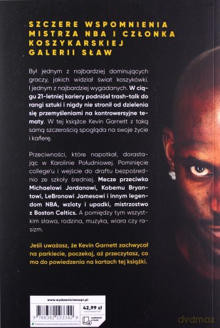 Kevin Garnett. Od A do Z. Bez cenzury o życiu, koszykówce i wszystkim pomiędzy - Kevin Garnett, David Ritz [KSIĄŻKA]