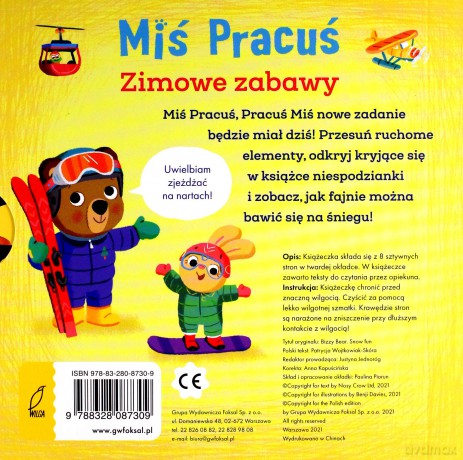 Miś Pracuś. Zimowe zabawy - Benji Davies [KSIĄŻKA]