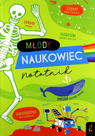 Młody naukowiec. Notatnik - Alice James [KSIĄŻKA]