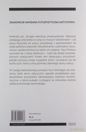 Pianola - Kurt Vonnegut [KSIĄŻKA]