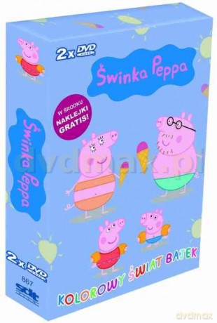 Świnka Peppa: Nad morzem / Gwiazdy BOX wiosenny [2DVD]