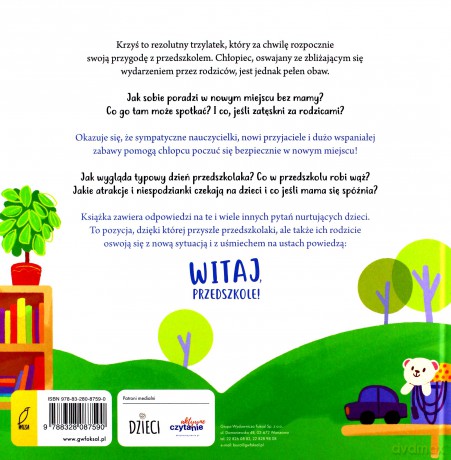 Witaj, przedszkole! - Patrycja Wojtkowiak-Skóra [KSIĄŻKA]