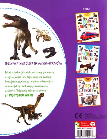 Wszystko wiem! Dinozaury - Marta Maruszczak [KSIĄŻKA]