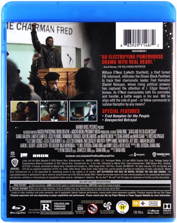 Judas and the Black Messiah (Judasz i Czarny Mesjasz) [Blu-Ray]