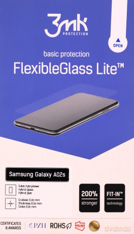 3MK Samsung Galaxy A02s szkło hybrydowe