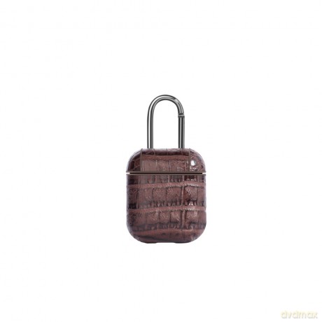 Devia etui Lux do Airpods brown