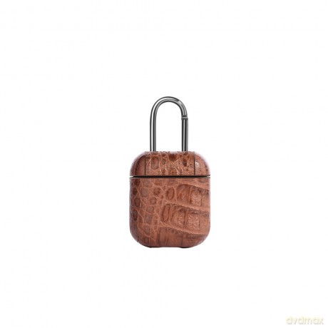 Devia etui Lux do Airpods coffee