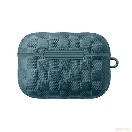 Devia etui Woven Pattern do Airpods Pro blue