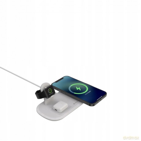 Devia ładowarka indukcyjna Smart 3w1 biała