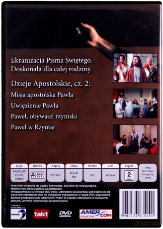 Biblia cz.6 - Dzieje Apostolskie [DVD]