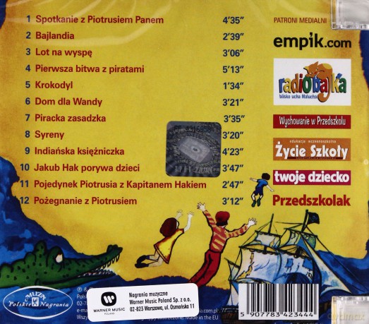 Przygody Piotrusia Pana - bajka muzyczna [CD]