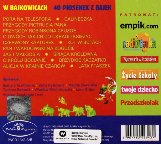 W Bajkowicach - 40 piosenek z bajek (digipack) [2CD]