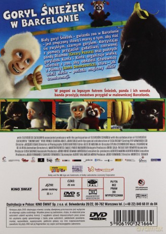 Goryl Śnieżek w Barcelonie [DVD]