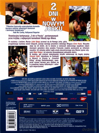2 dni w Nowym Jorku (booklet) [DVD]