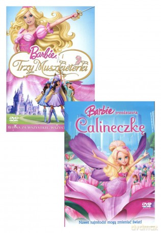 Barbie i trzy muszkieterki / Barbie przedstawia Calineczkę Pakiet [2DVD]