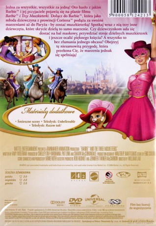 Barbie i trzy muszkieterki / Barbie przedstawia Calineczkę Pakiet [2DVD]