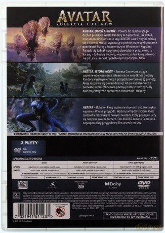 Avatar 1-3 Pakiet [3DVD]