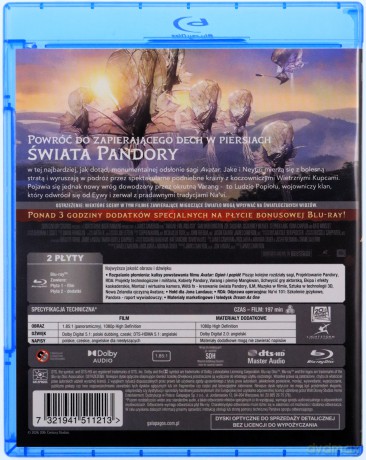 Avatar: Ogień i popiół [2xBlu-Ray]