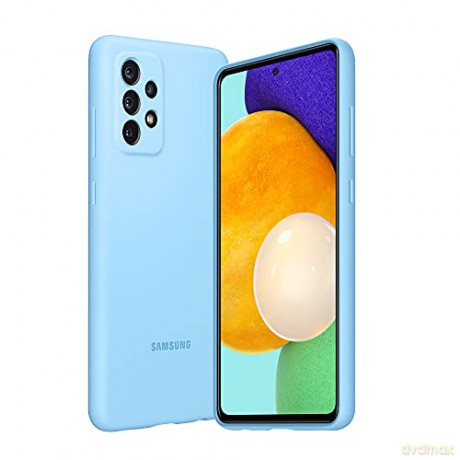 SAMSUNG Etui Silicone Cover do Galaxy A72 niebieski