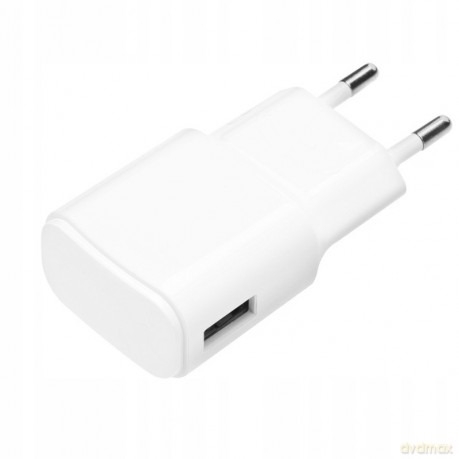 XO Ładowarka sieciowa L73 plus kabel 8-pin biała 1USB 2,4A