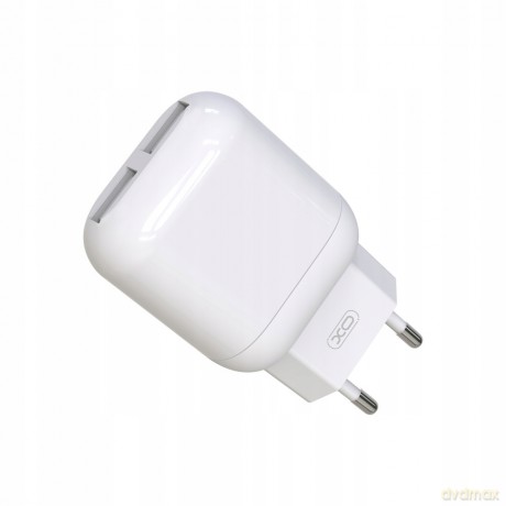 XO Ładowarka sieciowa L78 biała 2USB 2,4A