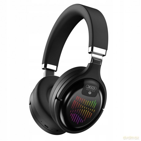 XO Słuchawki bluetooth BE18 czarne nauszne